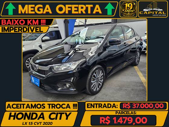 HONDA CITY 1.5 LX 16V FLEX 4P AUTOMÁTICO